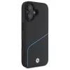 BMW Funda rígida MagSafe Sign Leather Textured And Line para Apple iPhone 16 6,1