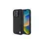 BMW Funda rígida Sign Leather Crossing Lines Pattern para Apple iPhone 16 Pro 6,3