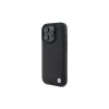 BMW Funda rígida Sign Leather Crossing Lines Pattern para Apple iPhone 16 Pro 6,3