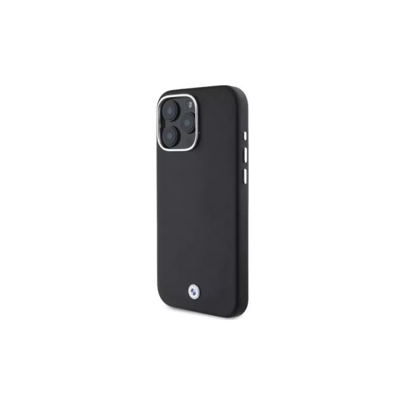 BMW BMHMP16X23PUFWK Funda rígida Sign Full Wrapped Metal MagSafe para iPhone 16 Pro Max 6,9