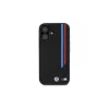 BMW M Funda rígida MagSafe Meshed Tricolor Stripes para iPhone 16 6,1
