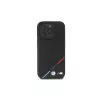 BMW M Funda rígida Perforated Tricolor Line para iPhone 16 Pro 6,3