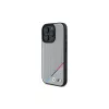 BMW M Funda rígida Perforated Tricolor Line para Apple iPhone 16 Pro 6,3