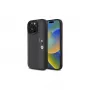 BMW BMHCP16L23PUPVA Funda rígida M Perforated Tricolor Detail Line para iPhone 16 Pro 6,3 inch - Antracita