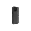 BMW BMHCP16L23PUPVA Funda rígida M Perforated Tricolor Detail Line para iPhone 16 Pro 6,3 inch - Antracita