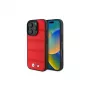 BMW M Collection Perforated and Stitched Line funda rígida para Apple iPhone 16 Pro 6,3