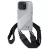 BMW M Edition Funda rígida Carbon Stripe & Strap para Apple iPhone 16 Pro 6,3