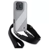 BMW M Edition Funda rígida Carbon Stripe & Strap para iPhone 16 Pro Max 6,9
