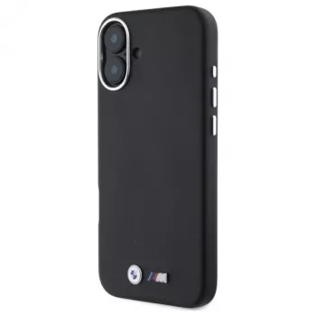 BMW M Collection Funda rígida MagSafe Smooth Full Wrapped Metal para iPhone 16 Plus 6,7