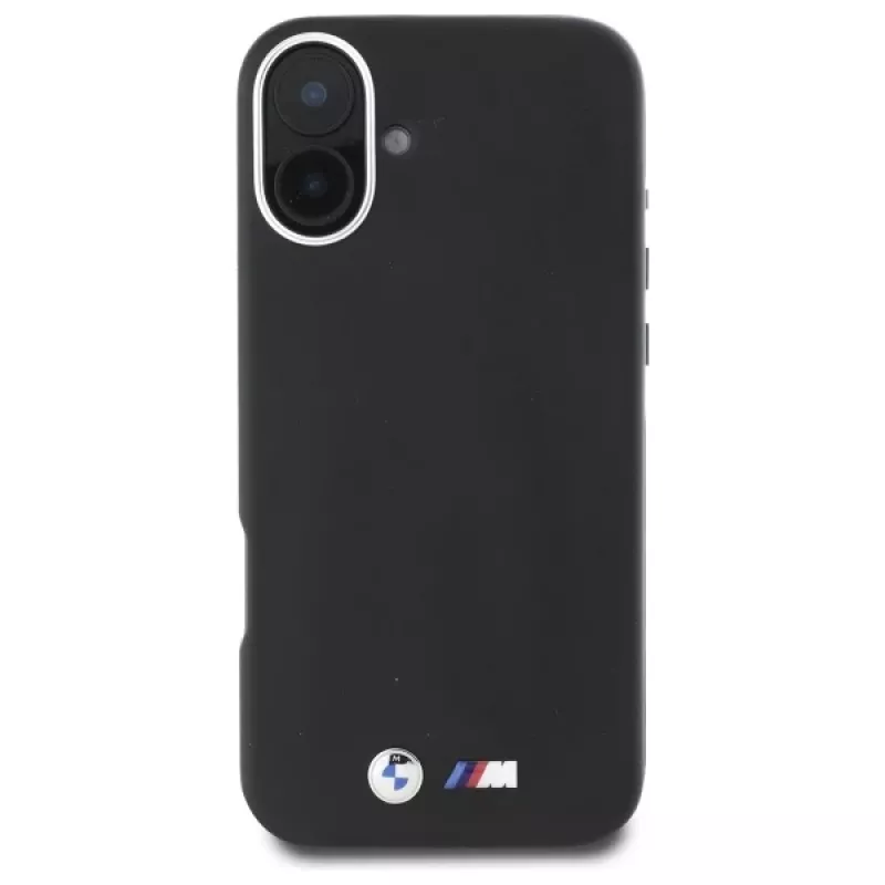 BMW M Collection Funda rígida MagSafe Smooth Full Wrapped Metal para iPhone 16 Plus 6,7