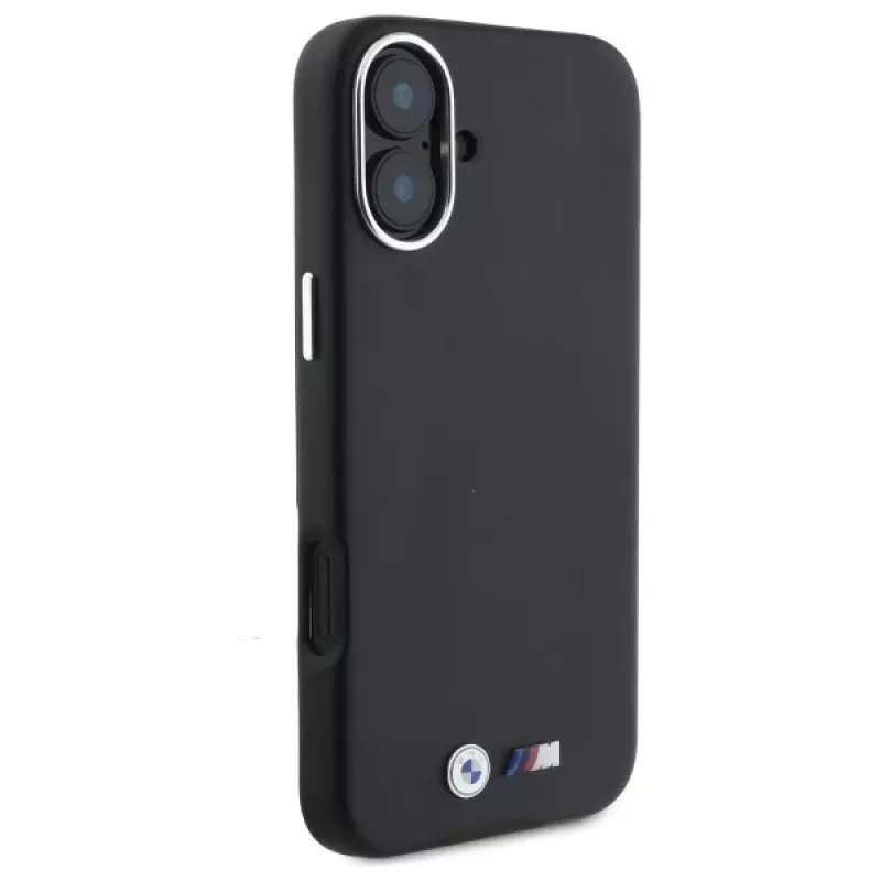 BMW M Collection Funda rígida MagSafe Smooth Full Wrapped Metal para iPhone 16 Plus 6,7
