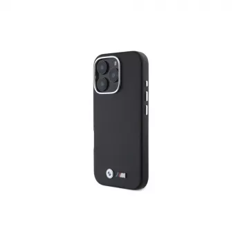 BMW M Collection Funda rígida MagSafe Smooth Full Wrapped Metal para Apple iPhone 16 Pro 6,3
