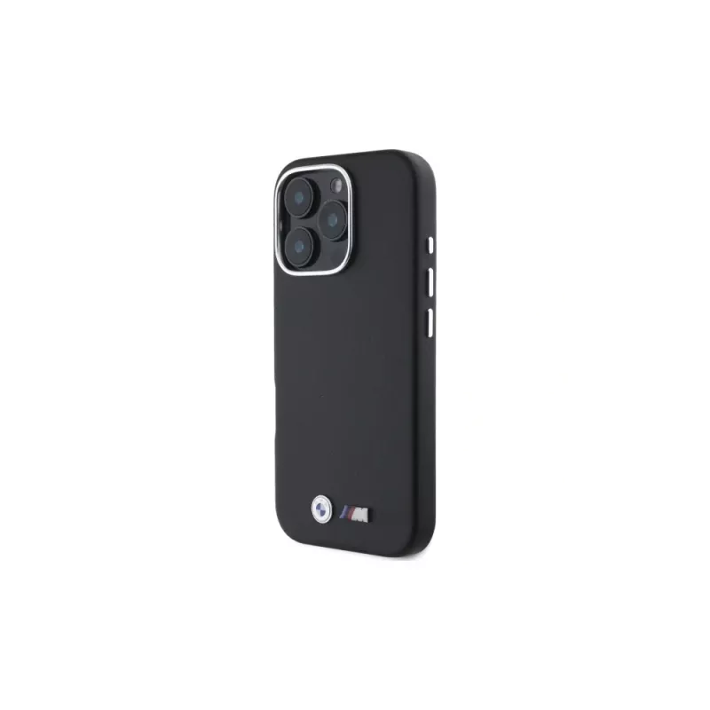 BMW M Collection Funda rígida MagSafe Smooth Full Wrapped Metal para Apple iPhone 16 Pro 6,3