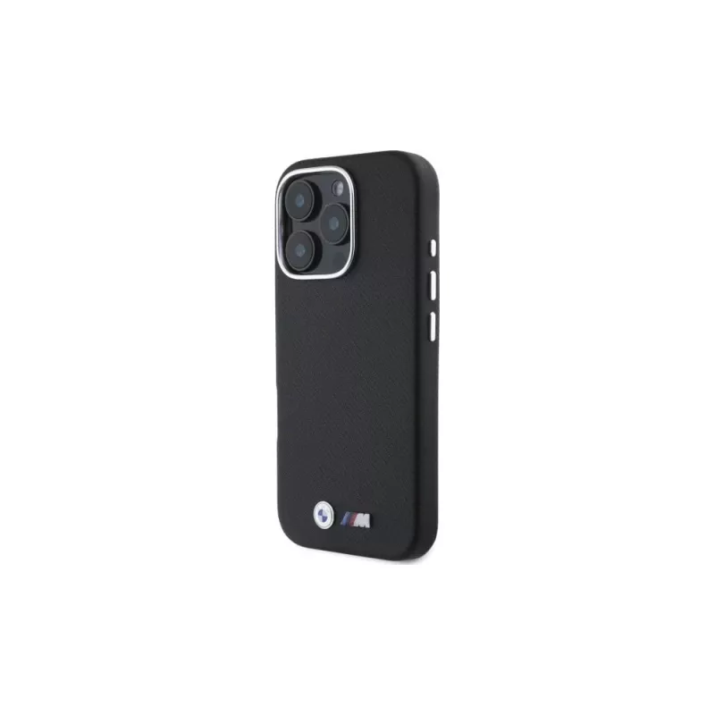 BMW M Edition Funda rígida Kevlar Wrapped Metal para Apple iPhone 16 Pro Max 6,9