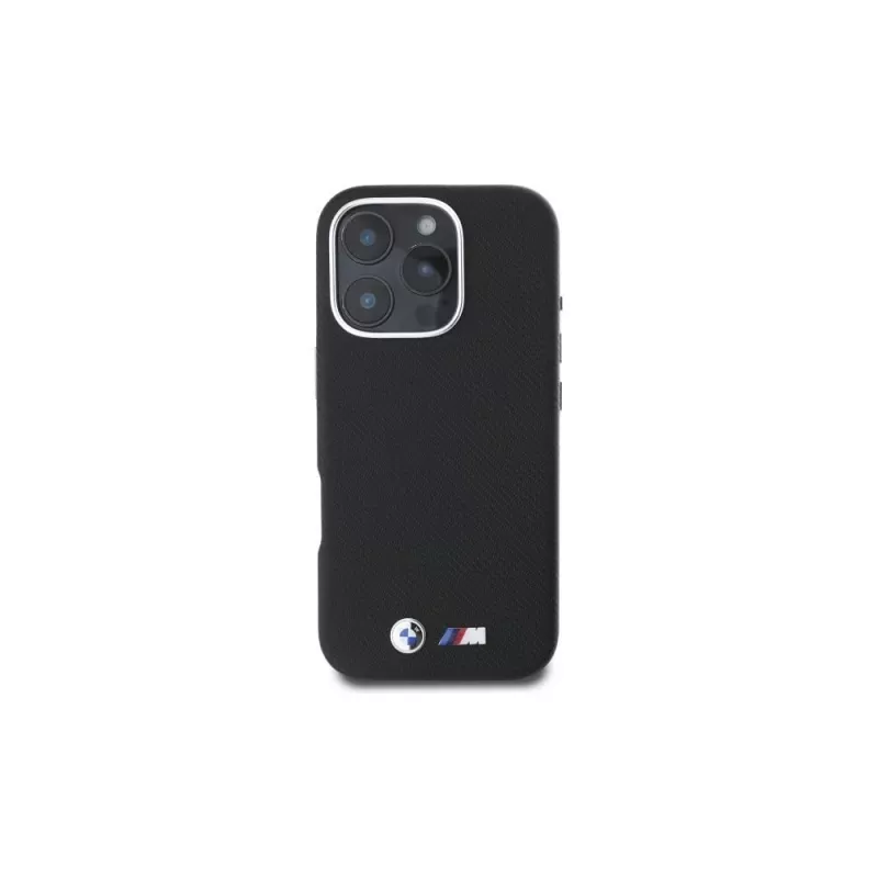 BMW M Edition Funda rígida Kevlar Wrapped Metal para Apple iPhone 16 Pro Max 6,9
