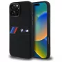 BMW M Collection Funda rígida de silicona con franja central MagSafe para Apple iPhone 16 Pro Max 6,9
