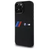 BMW M Collection Funda rígida de silicona con franja central MagSafe para Apple iPhone 16 Pro Max 6,9