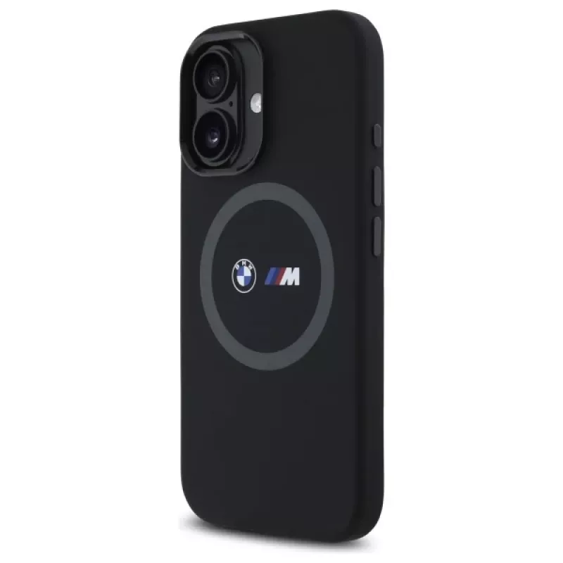 BMW M Collection Funda trasera de silicona para Apple iPhone 16 6,1