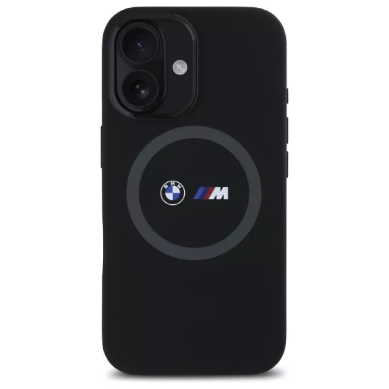 BMW M Collection Funda trasera de silicona para Apple iPhone 16 6,1