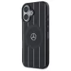 Mercedes-Benz MEHMP16S23HRSK funda rígida doble capa Crossed Lines para iPhone 16 6,1