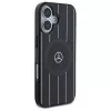 Mercedes-Benz MEHMP16S23HRSK funda rígida doble capa Crossed Lines para iPhone 16 6,1