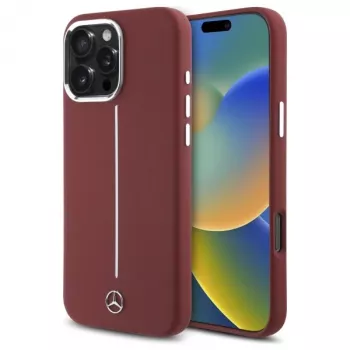 Mercedes-Benz funda de silicona para iPhone 16 Pro Max 6,9