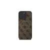 Guess 4G Ring Classic Logo funda MagSafe para iPhone 16 Pro (marrón)