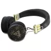 Guess 4G Triangle Round Shape auriculares inalámbricos, Bluetooth, ENC, negros