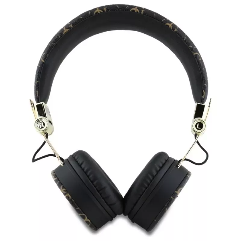 Guess 4G Triangle Round Shape auriculares inalámbricos, Bluetooth, ENC, negros