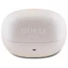 Guess Capsule Printed Logo - auriculares Bluetooth TWS ANC & ENC + estuche de carga (rosa)