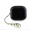 Guess Glossy Effect Printed Classic Logo & Charm auriculares TWS Bluetooth con estuche de carga (negro)