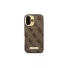 Guess GUHMP16MU4GPRW iPhone 16 Plus 6,7 inch marrón funda rígida 4G Logo Plate MagSafe