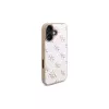 Guess GUHCP16SPG4GPH funda rígida para Apple iPhone 16 6,1 inch blanca 4G Triangle