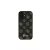 Guess Peony Script funda MagSafe para iPhone 16 Plus (negro)
