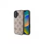 Guess Peony Script funda MagSafe para iPhone 16 (marrón)