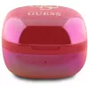 Guess 4G Printed Logo auriculares True Wireless con estuche de carga - fucsia iridiscente