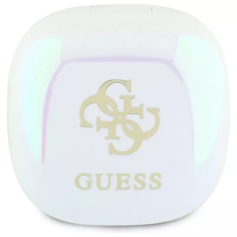 Guess 4G Printed Logo auriculares True Wireless Stereo Bluetooth con estuche de carga (blanco)