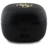 Guess GUTWSJ144ESK auriculares True Wireless Stereo Bluetooth con estuche de carga, negro iridiscente 4G Printed Logo