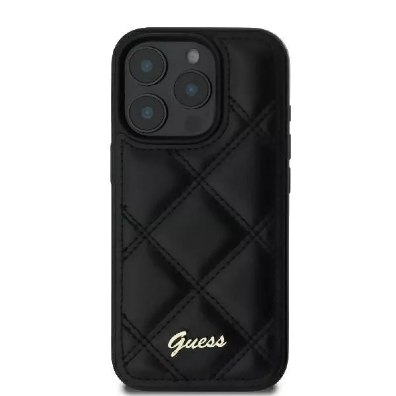 Guess GUHCP16LPSQSQSK funda rígida para Apple iPhone 16 Pro 6,3