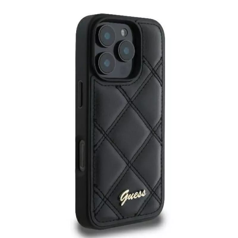 Guess GUHCP16LPSQSQSK funda rígida para Apple iPhone 16 Pro 6,3
