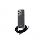 Guess GUHCP16XHC4SEK funda rígida con cordón crossbody 4G Print para iPhone 16 Pro Max 6.9 negra