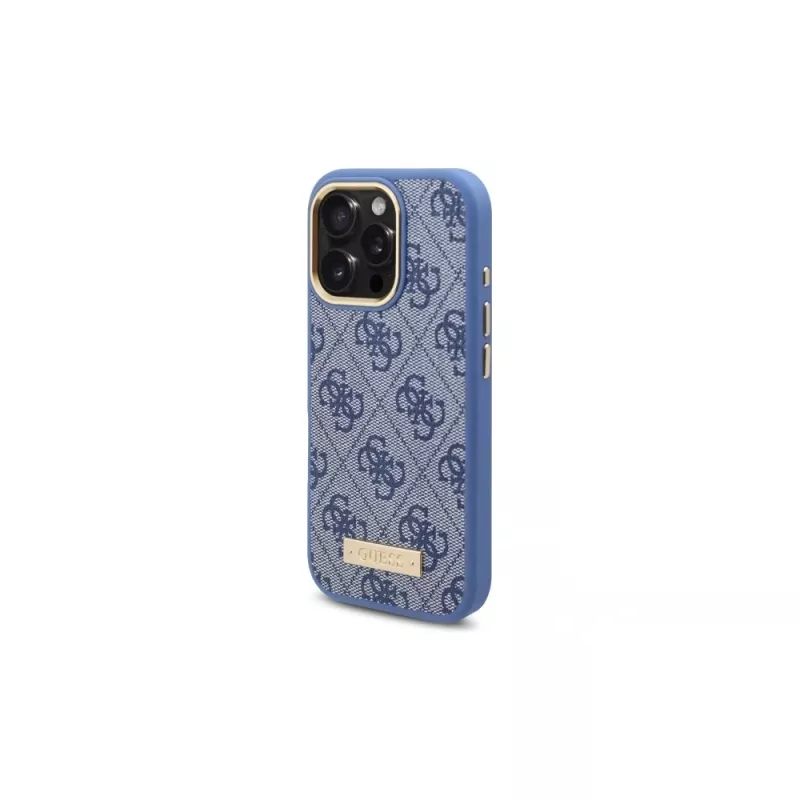 Guess GUHMP16LU4GPRB funda rígida para iPhone 16 Pro 6,3