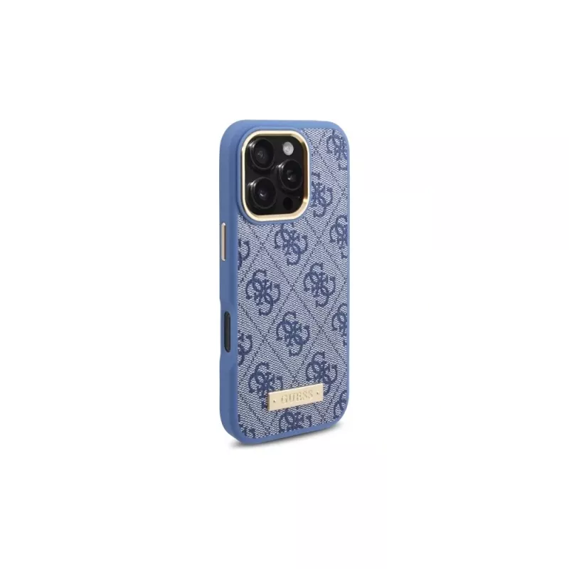 Guess GUHMP16LU4GPRB funda rígida para iPhone 16 Pro 6,3