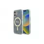 Guess GUHMP16SH4STB funda rígida para iPhone 16 6.1 IML 4G MagSafe azul