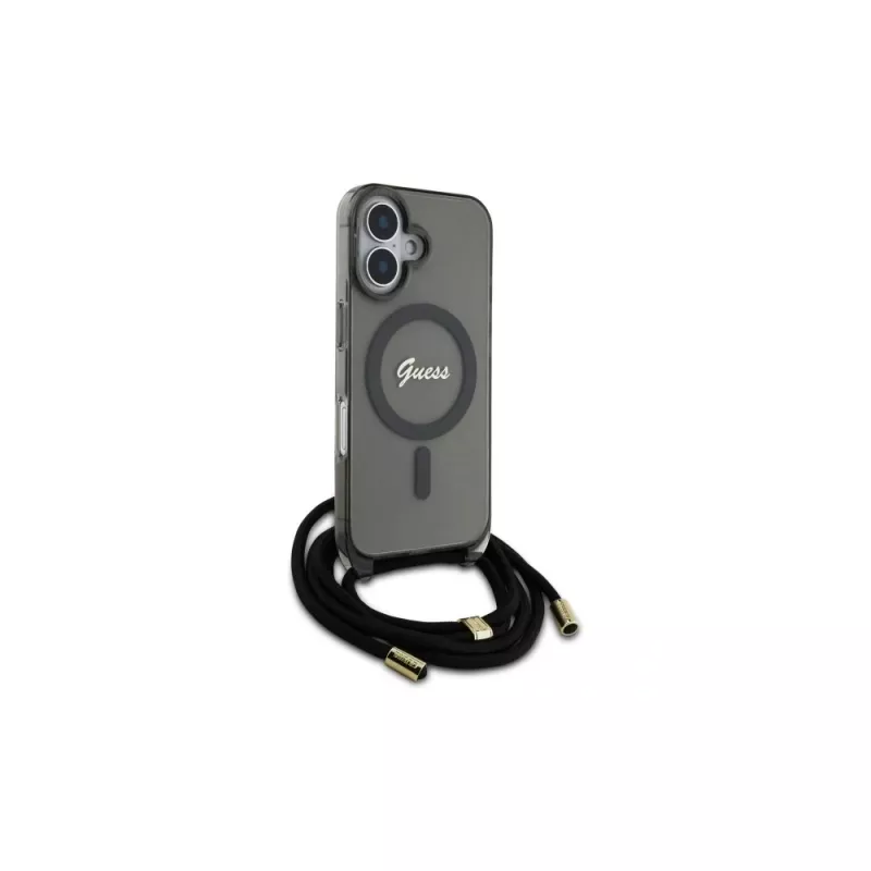 Guess GUHMP16SHCTSGNSK funda rígida para iPhone 16 6,1