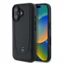 Mercedes-Benz MEHCP16SARMBK funda rígida Leather Urban para iPhone 16 6,1