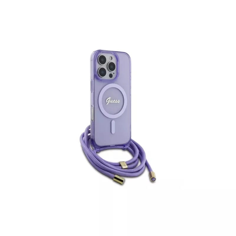 Guess GUHMP16XHCTSGNSU funda rígida para iPhone 16 Pro Max 6,9