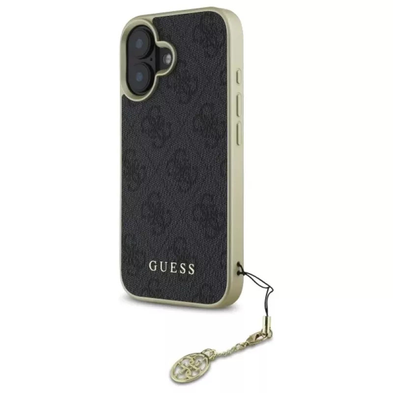 Guess GUHCP16SGF4GGR funda rígida para iPhone 16 6,1