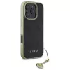 Guess GUHCP16XGF4GGR funda rígida para iPhone 16 Pro Max 6.9 negra 4G Charms Collection