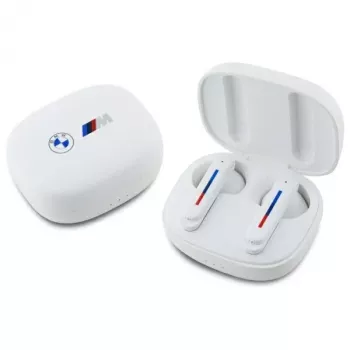 BMW BMBEMIATP20LOH auriculares Bluetooth 5.1 True Wireless Stereo (TWS) in-ear con estuche de carga - blanco